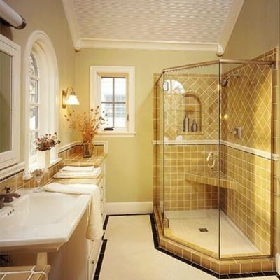 side view of luxury bathroom - Northwinds Electrico Co. in Salem, OR