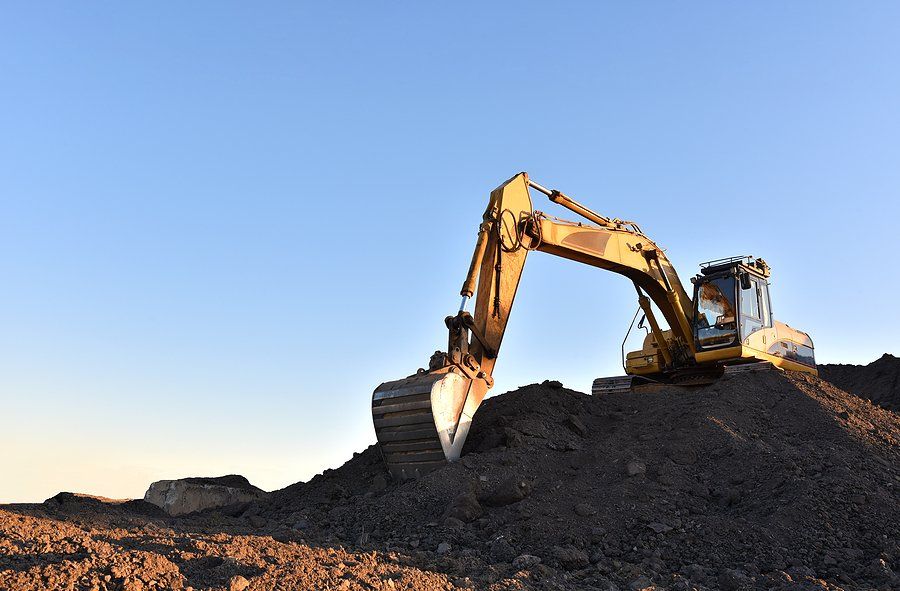 a truck for excavation