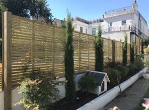 Quality fencing by LJD Paving of Nottingham