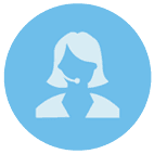 animated image of woman