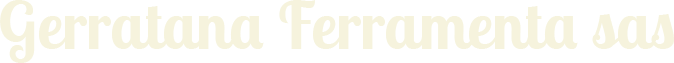 GERRATANA FERRAMENTA sas - LOGO