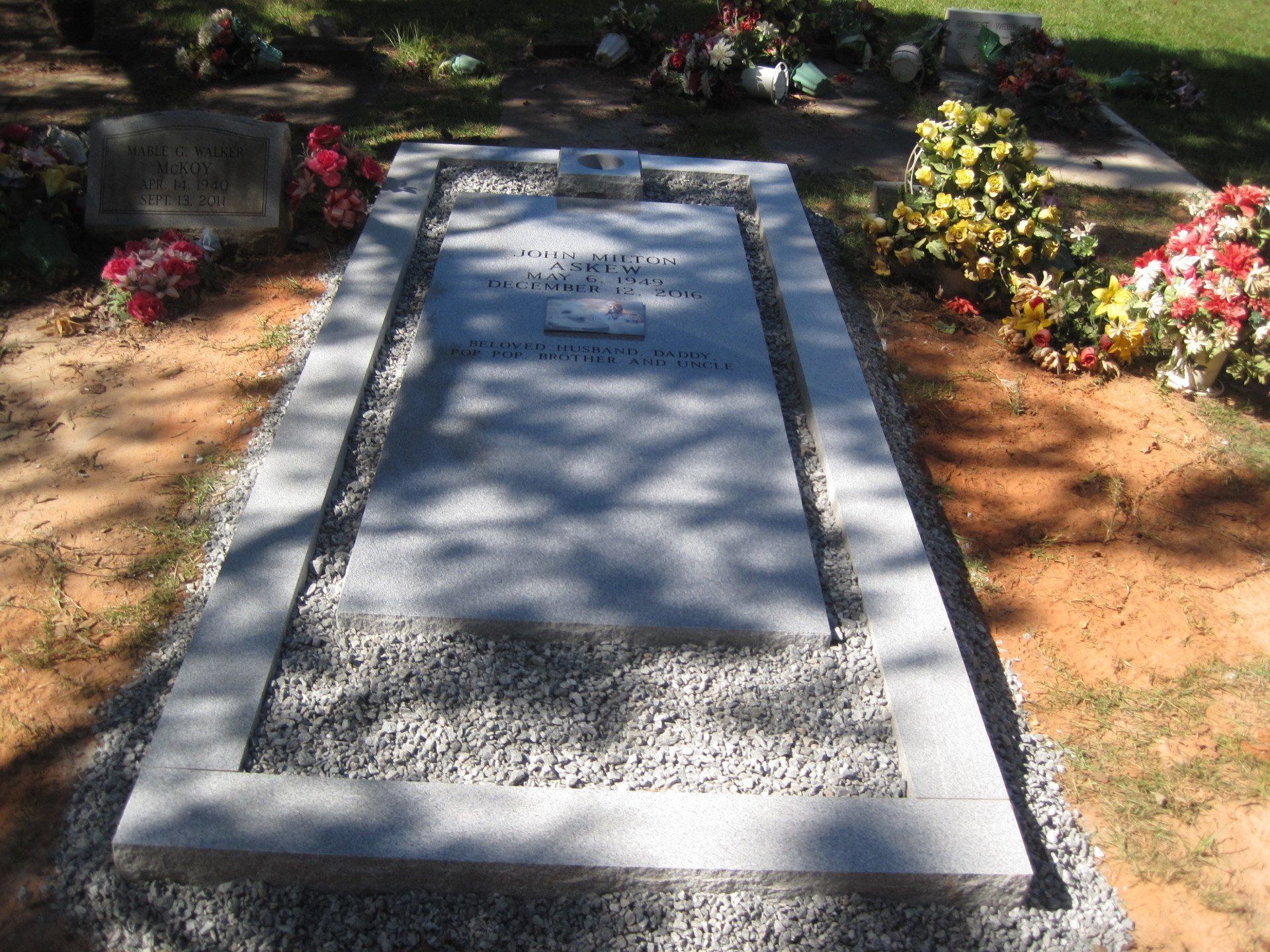 John Milton's Grave — Columbus, GA — Columbus Monument Company