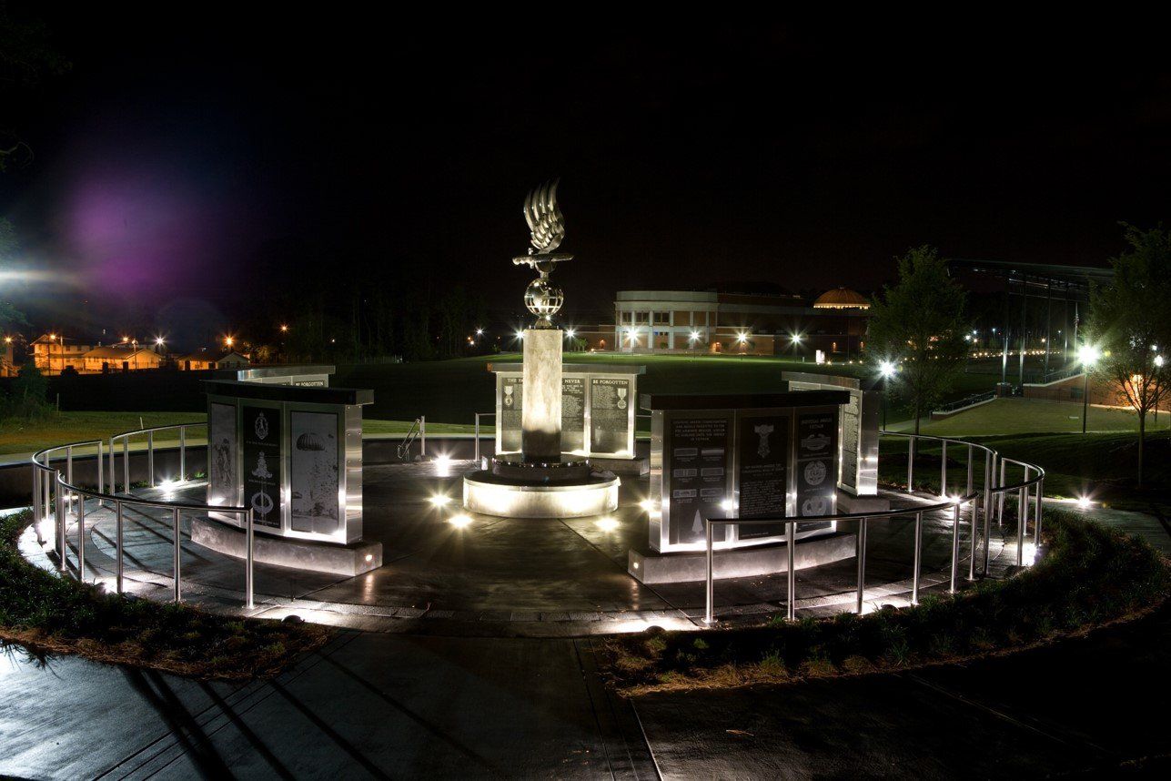 Grave At Night — Columbus, GA — Columbus Monument Company