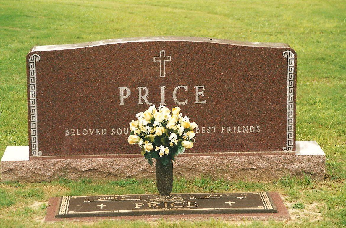 Price's Grave — Columbus, GA — Columbus Monument Company