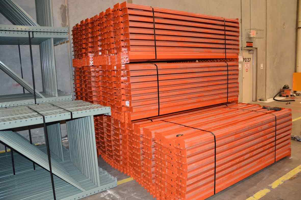 Pallet Rack Beams — Reserved Pallet Rack Beams in Grand Prairie, TX