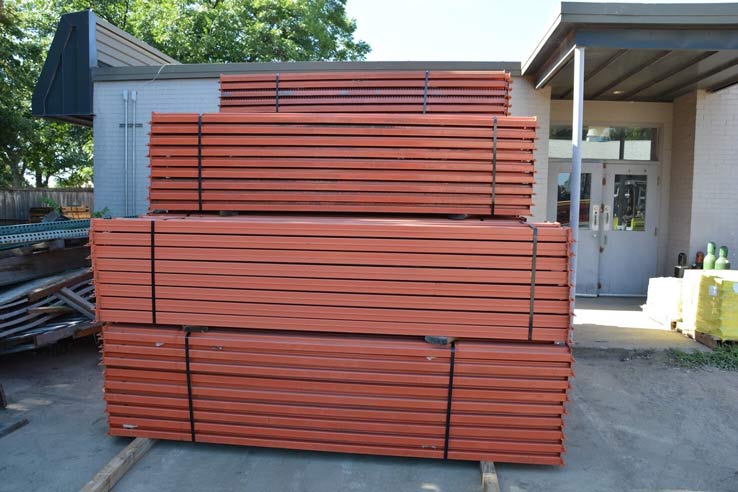 Warehouse Design — Stocks of Pallet Rack Beams in Grand Prairie, TX