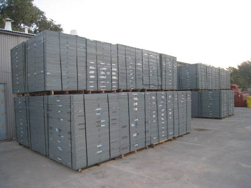 Working Shelving — Shelving Outside the Warehosue in Grand Prairie, TX