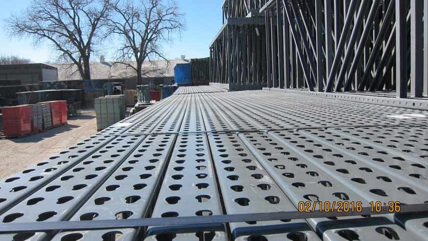 Pallet Rack Frames — Teardrop Pallet Racks Upright in Grand Prairie, TX