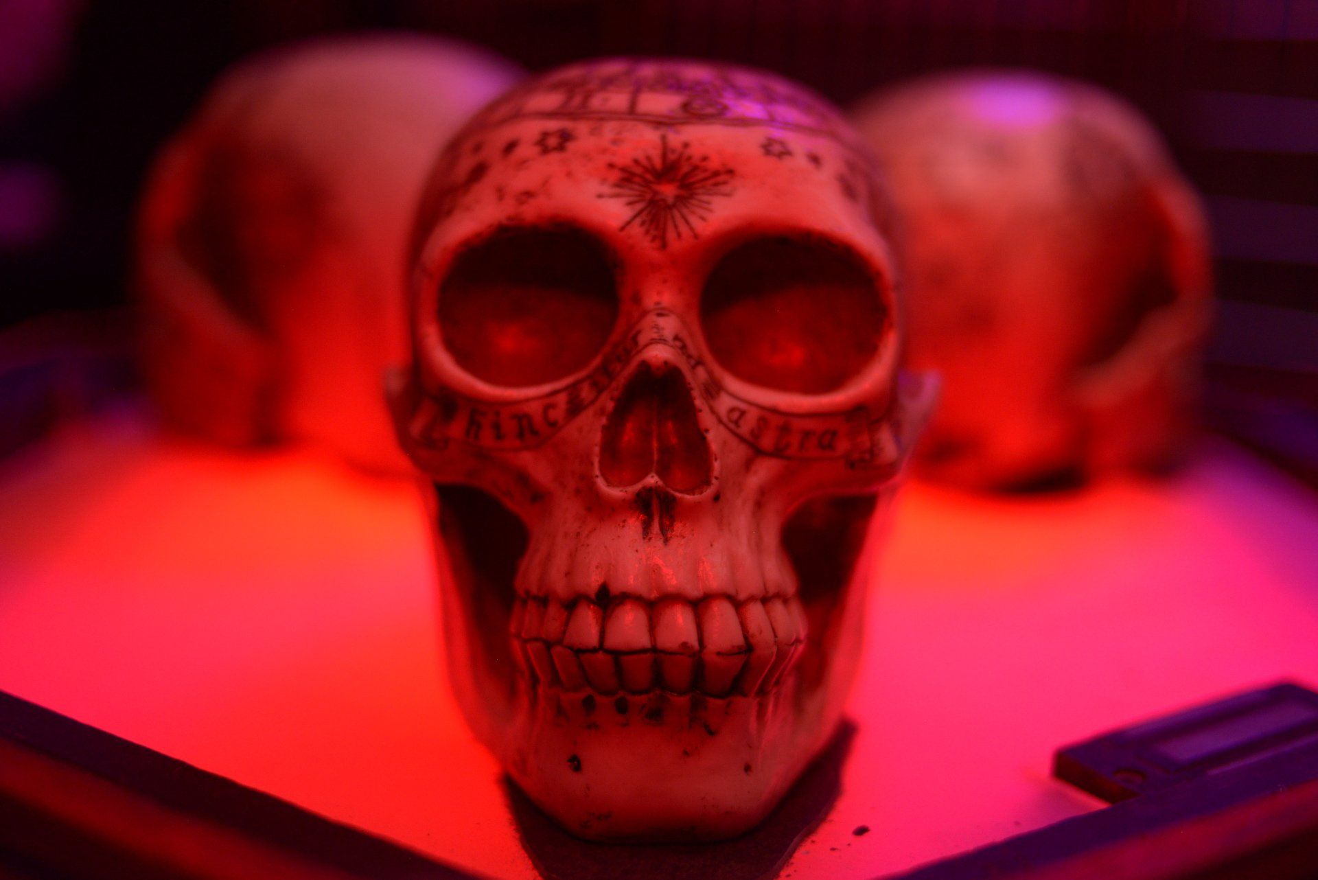 Skulls in Lull's circles puzzle