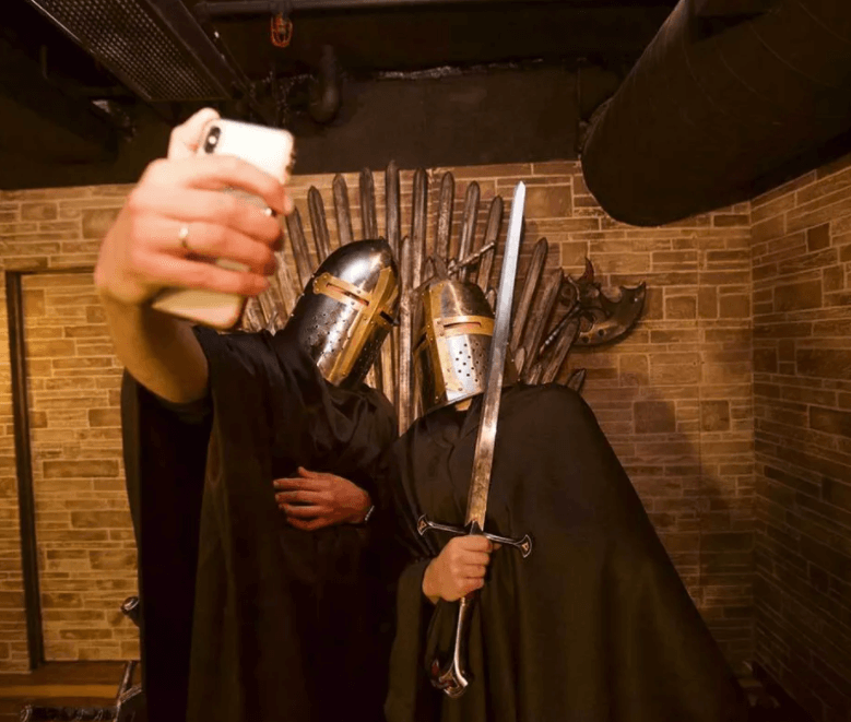 Game of Stones throne room