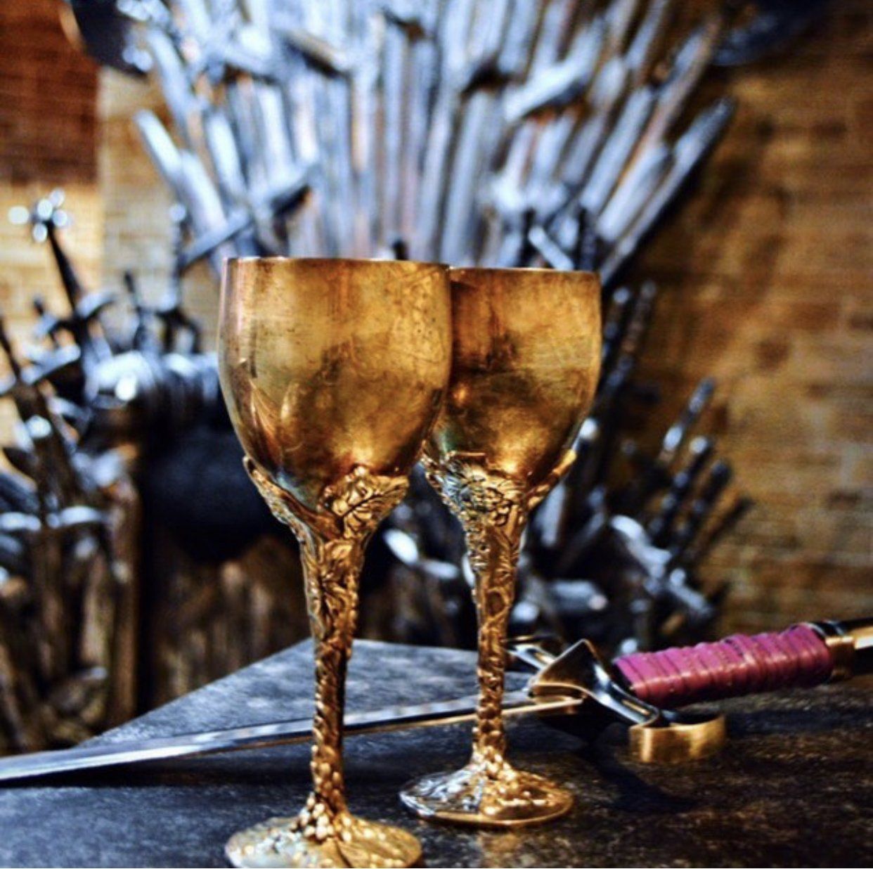 Hint 2: The Prisoner's Dilemma in Game of Thrones. Clink glasses for peace or start a war?