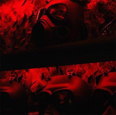 This mask can help you escape the zombie room safe and sound!