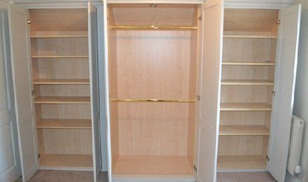 Fitted wardrobes