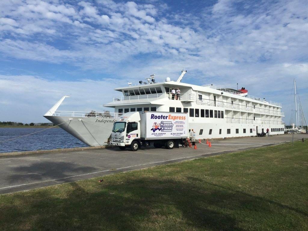 Plumbing Service on Cruise Ship — Brunswick, GA — Rooter Express Plumbing & Drain
