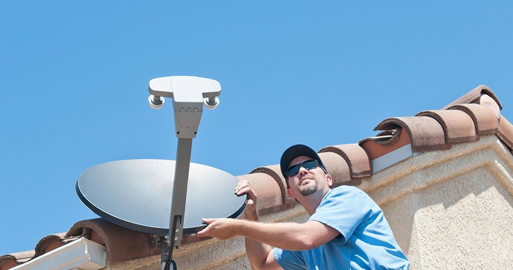 installazione e puntamento parabola