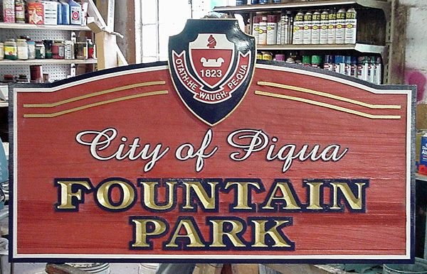 Custom wooden sign in Cincinnati, OH