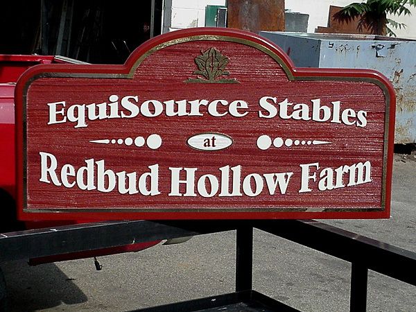 Custom wooden sign in Cincinnati, OH