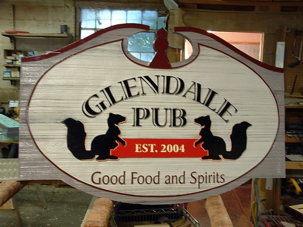 Custom wooden sign in Cincinnati, OH