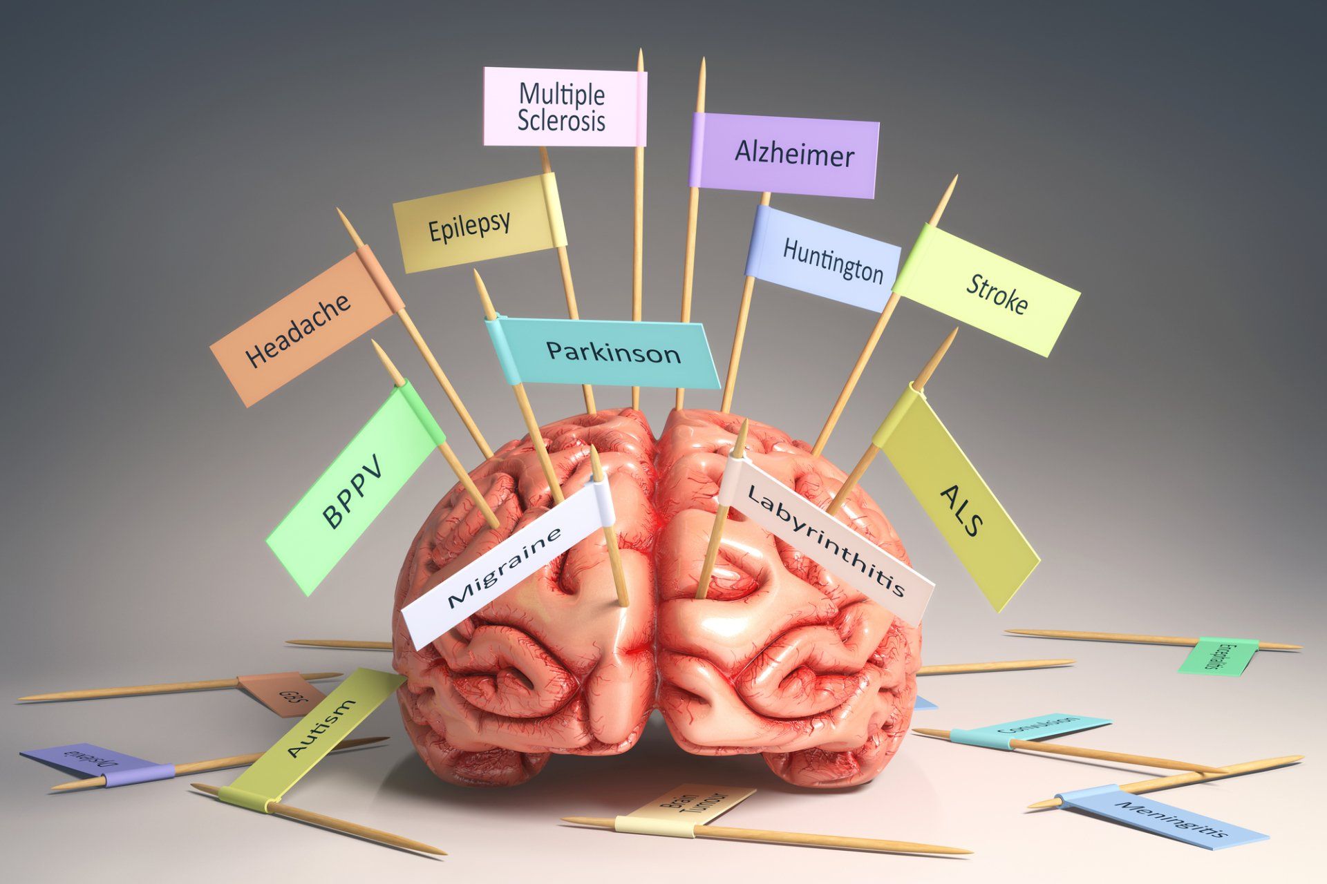 Man suffering from Neurological Disorders