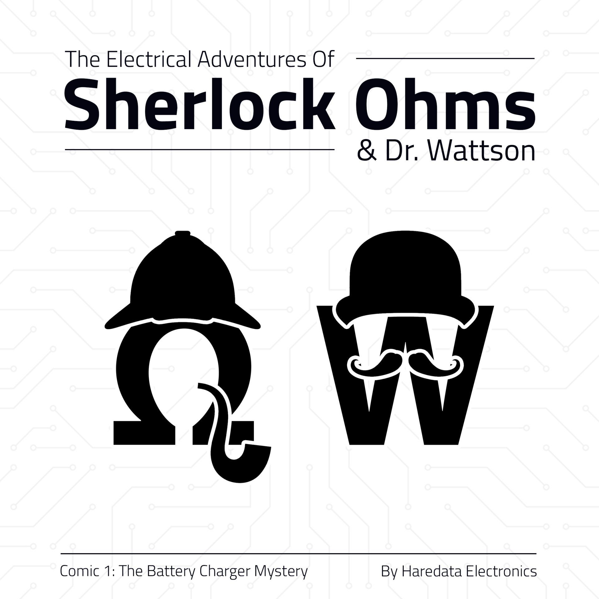 Sherlock Ohms and Dr. Wattson Comic