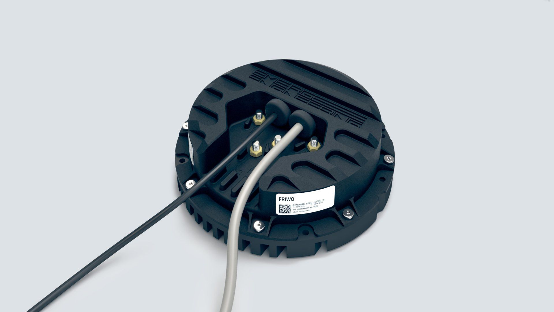 A close up of a motor controller with wires coming out of it.