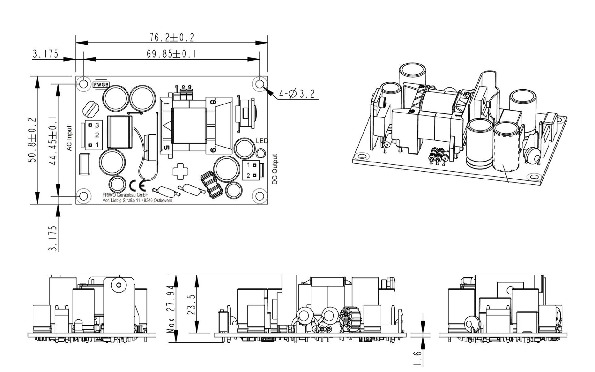open frame power supplies