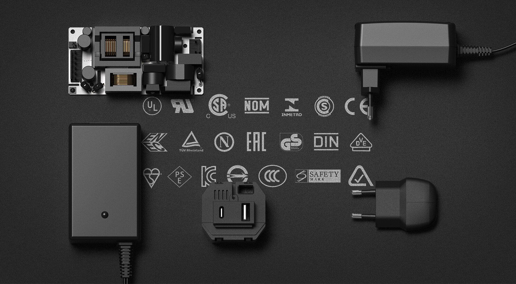 Types of power supply standards with black power supplies
