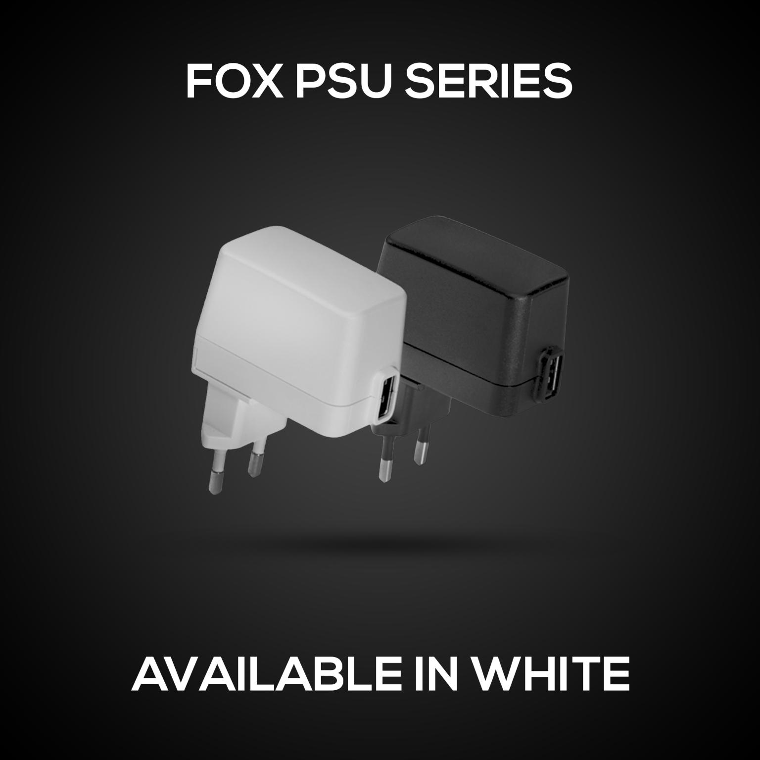 The fox psu series is available in white