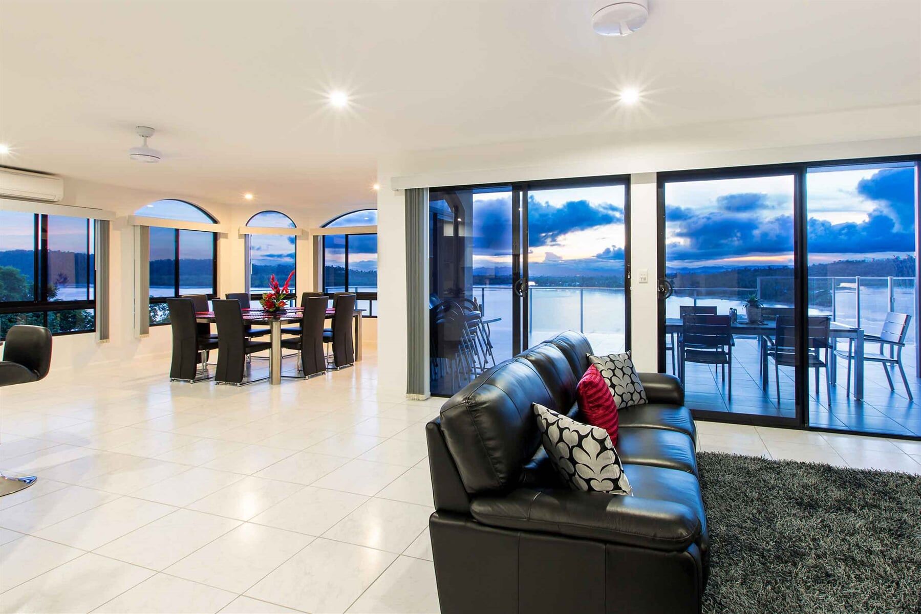 Living Room and Dining Room