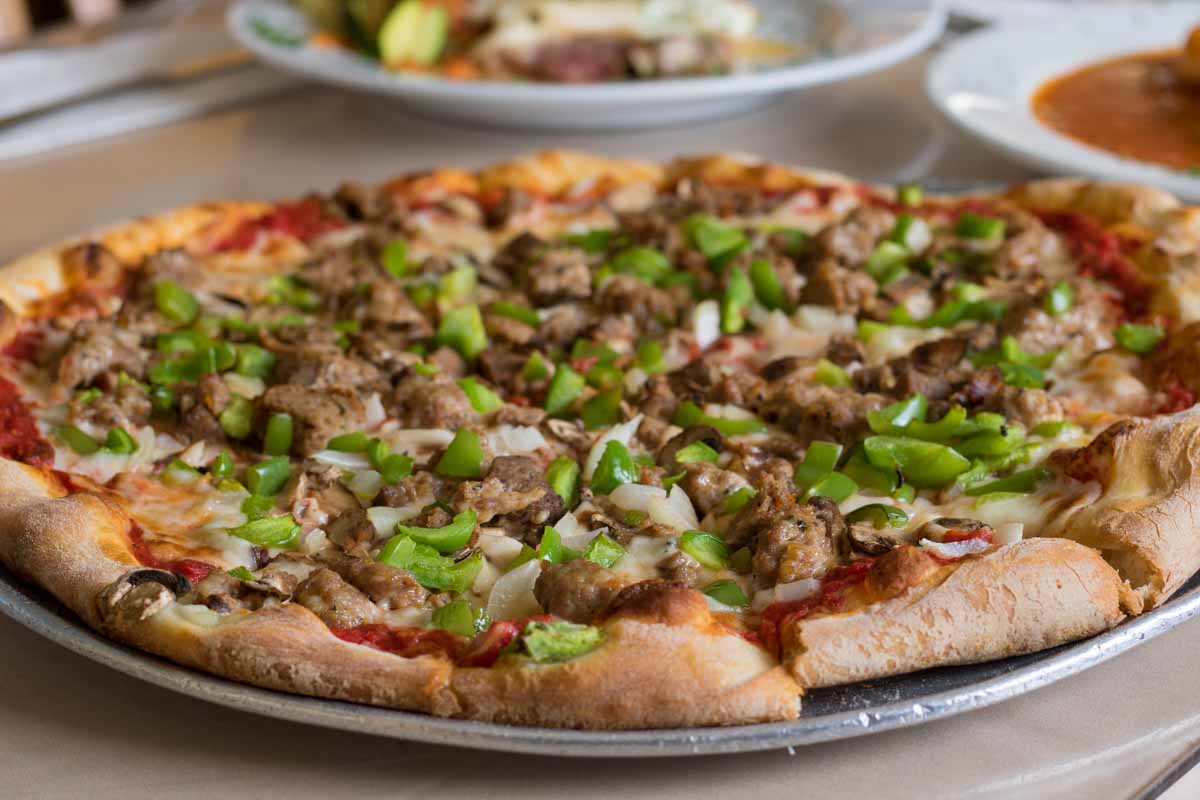 Ciao Ristorante Sausage Pepper Pizza