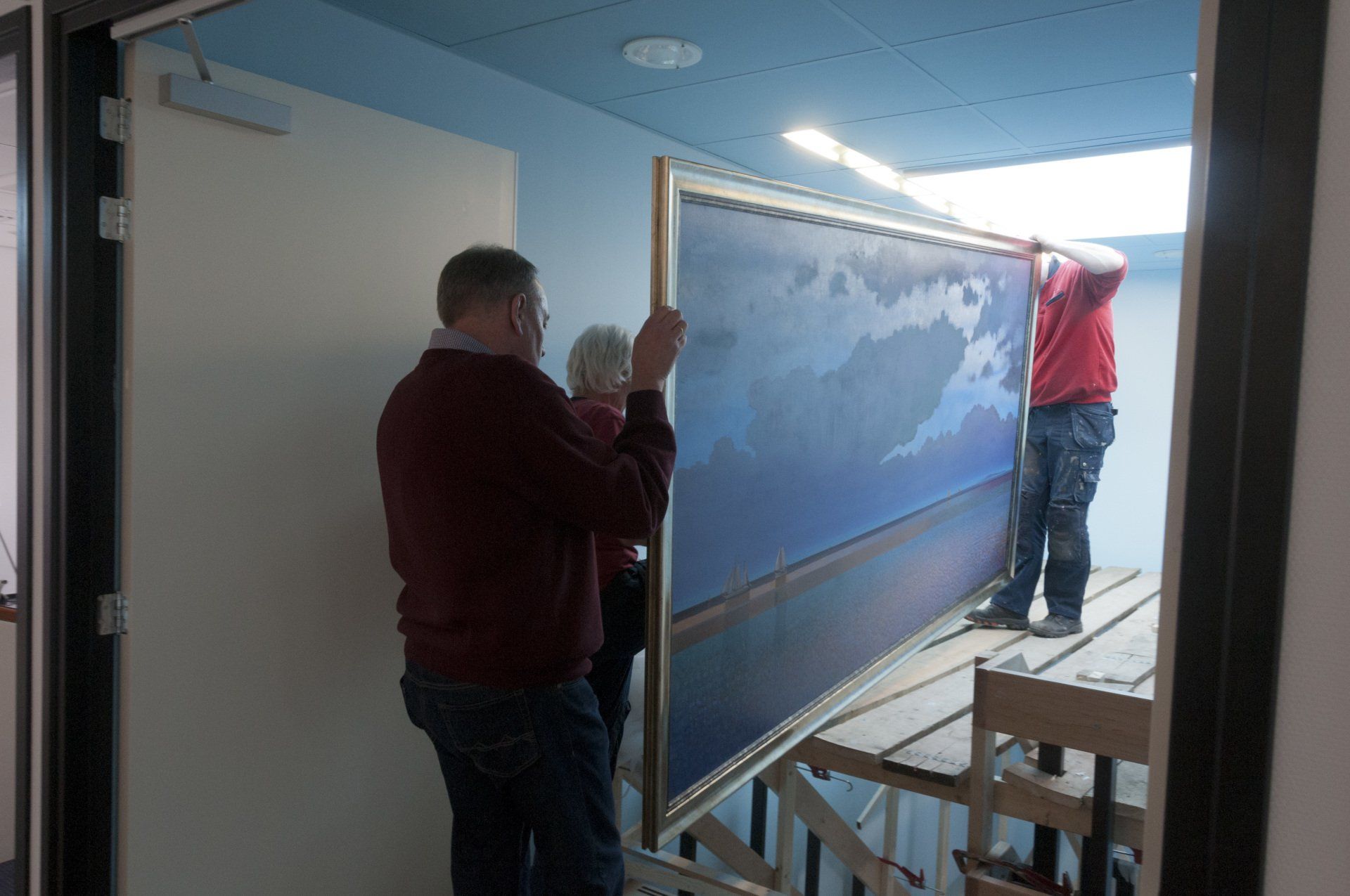 Plaatsing kunstwerk