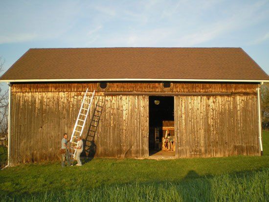 new roof installation