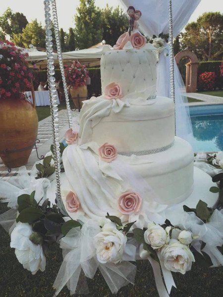 torta nuziale multistrato