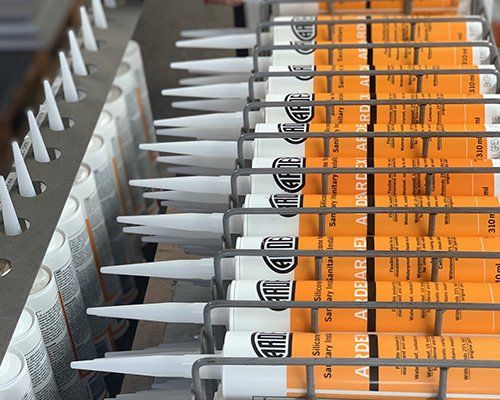Range of Silicones — Tile Supplies in Alstonville in Alstonville, NSW Range of Silicones— Tile Supplies in Alstonville in Alstonville, NSW