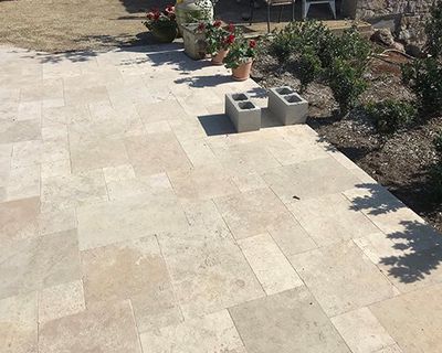 Large Paved Outdoor Entertainment Area — Tile Supplies in Alstonville in Alstonville, NSW Large Paved Outdoor Entertainment Area — Tile Supplies in Alstonville in Alstonville, NSW
