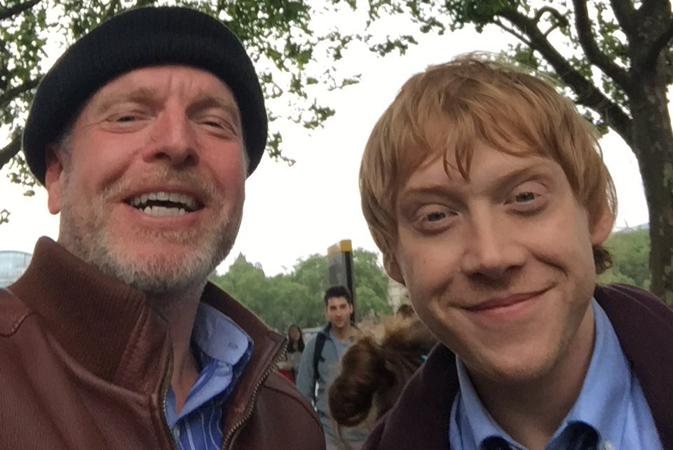 Gordon with Ron