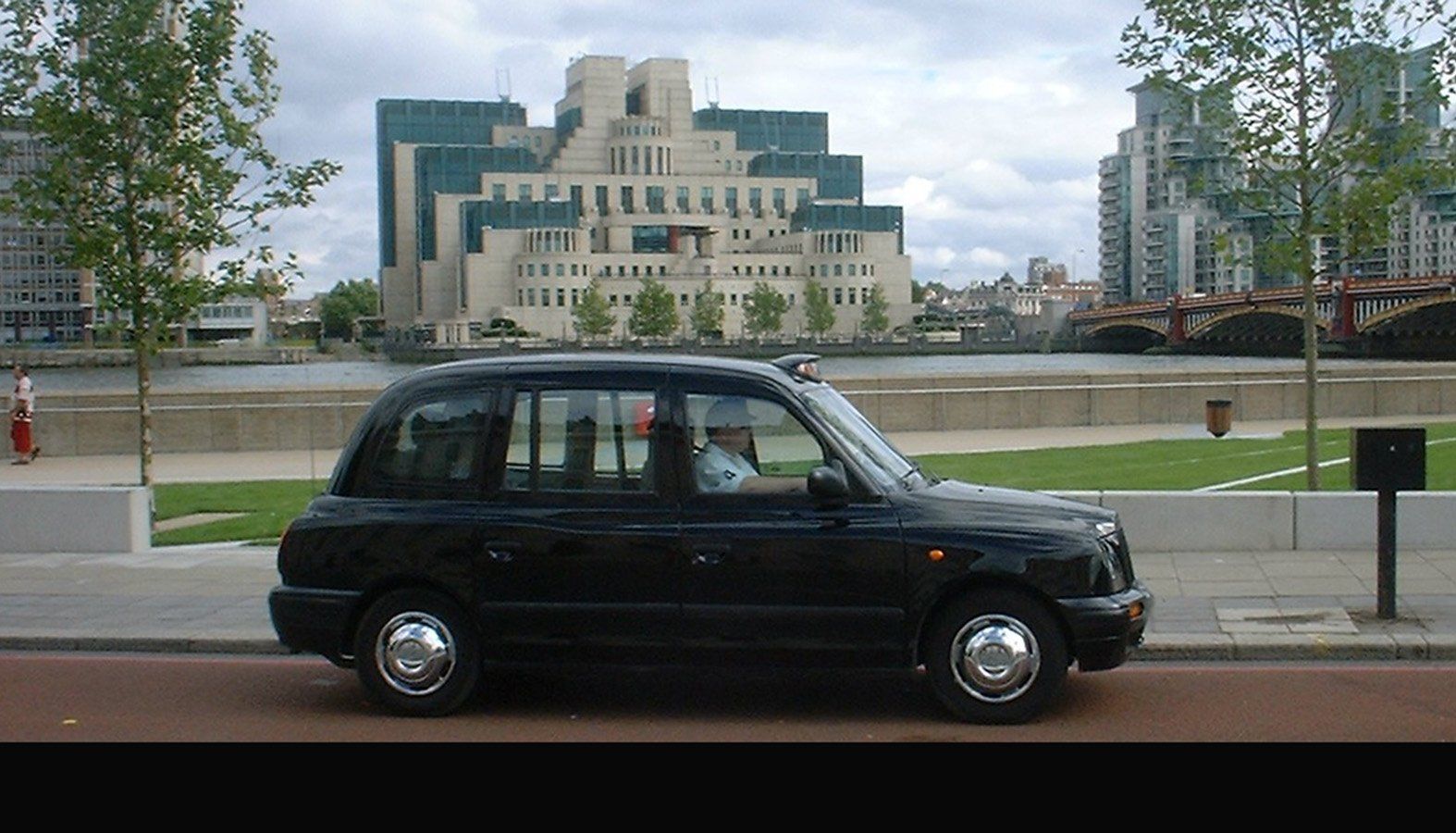 MI 6 Headquarters, used in James Bond films. MI 6 HQ