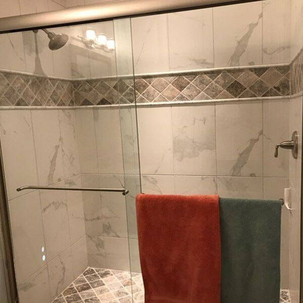 toilet with shower — plumbing services in Port Charlotte, FL