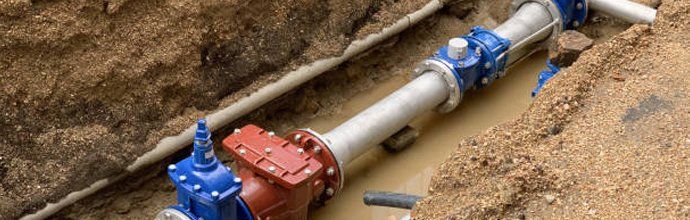 New Water Pipe in the Ground — Punta Gorda, FL — Five Star Plumbing Of SW Florida New Water Pipe in the Ground — Punta Gorda, FL — Five Star Plumbing Of SW Florida