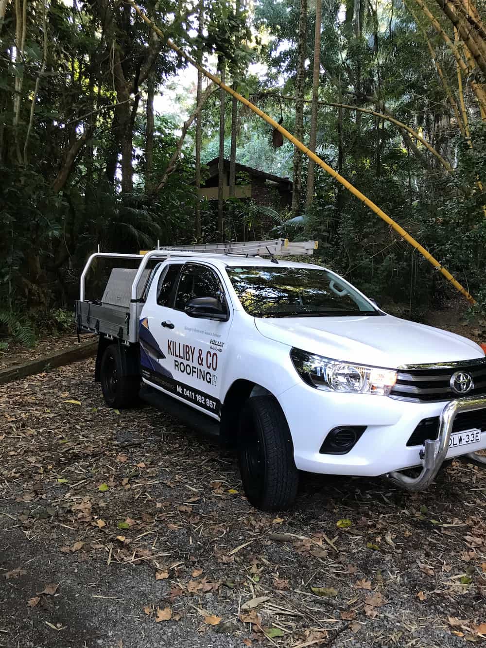 Service Vehicle — Killiby & Co Roofing Pty Ltd in Tweed, NSW