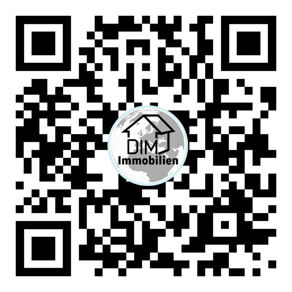 Dim Immobilien QR Code