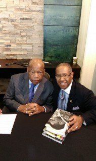 Dan with Congressman Lewis — Philadelphia, PA — Law Offices of Daniel J. Tann Dan with Congressman Lewis — Philadelphia, PA — Law Offices of Daniel J. Tann
