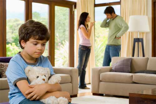 Boy With Teddy Bear and Parents Fighting — Philadelphia, PA — Law Offices of Daniel J. Tann Boy With Teddy Bear and Parents Fighting — Philadelphia, PA — Law Offices of Daniel J. Tann