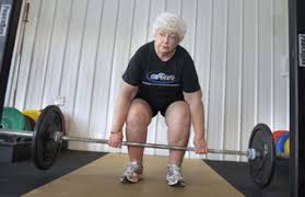 THINK YOU'RE TOO OLD TO WEIGHT TRAIN? THINK AGAIN.