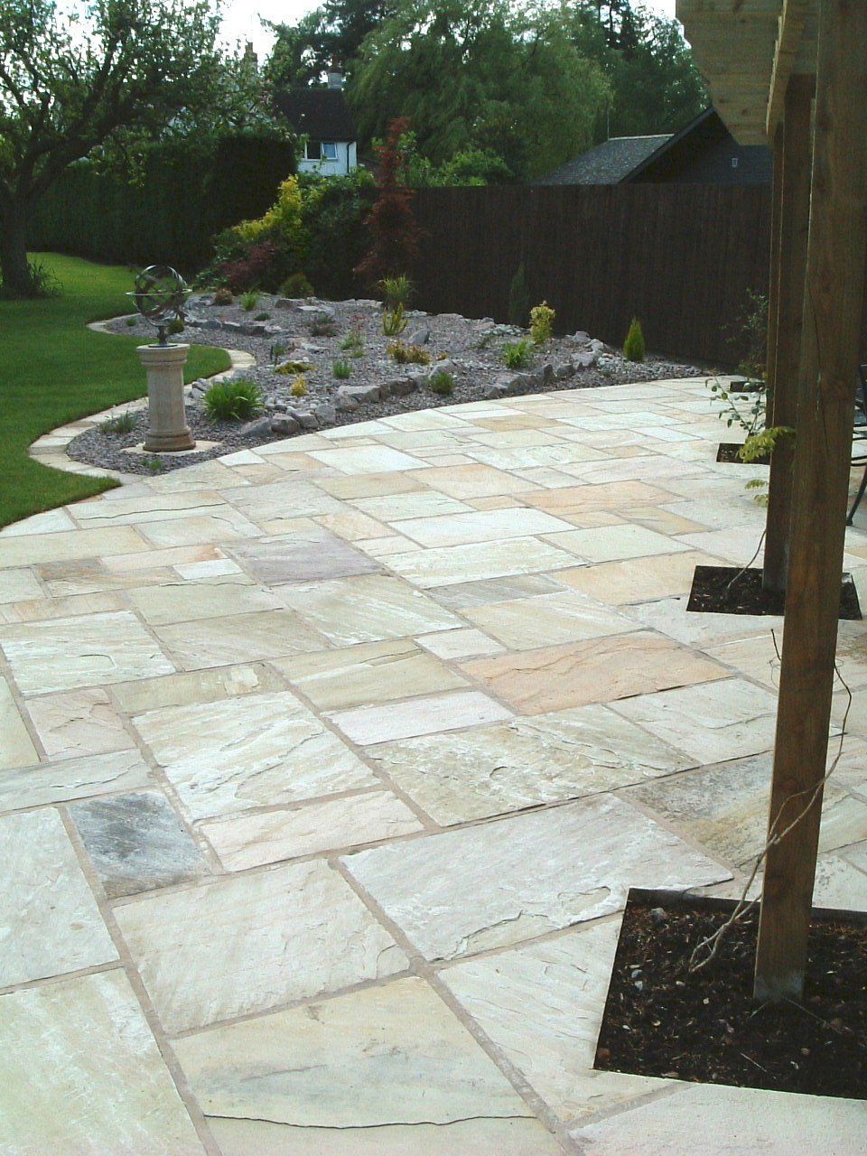 Stone tiling