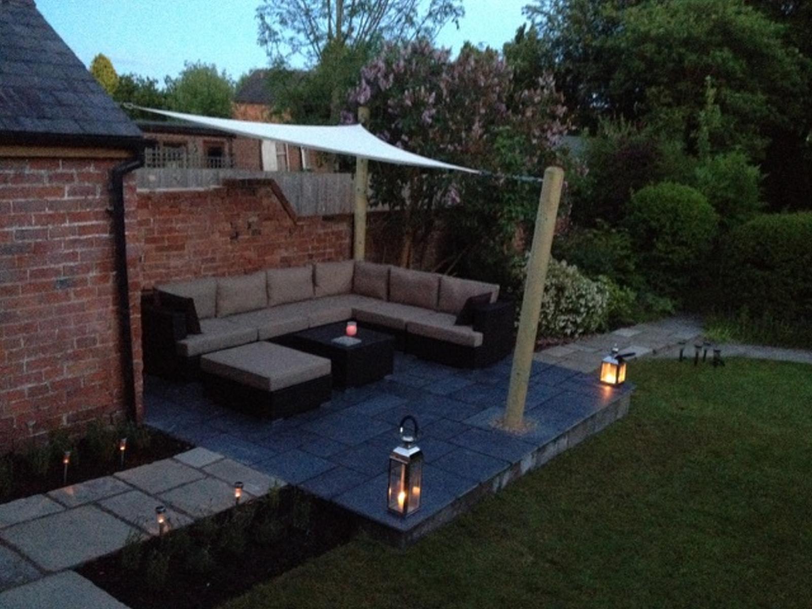 Patio tiling