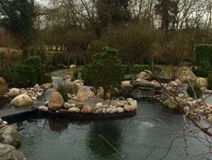 Ornamental fish ponds