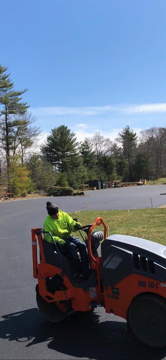 Pavement Sealing — Commercial Asphalt Middleboro, Massachusetts