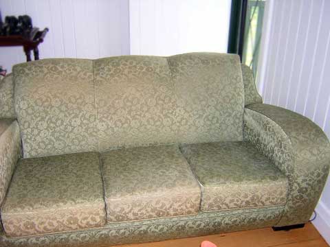 Stain removed from sofa