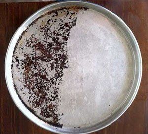 Work done by cleaning product
